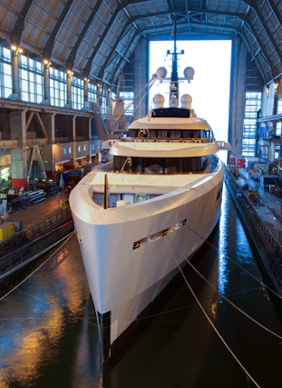 Image for article Superyacht launches in September 2011